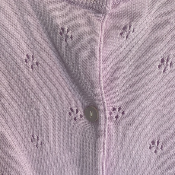 Lands End women’s NWT pink cardigan sweater size 3X - Picture 3 of 6